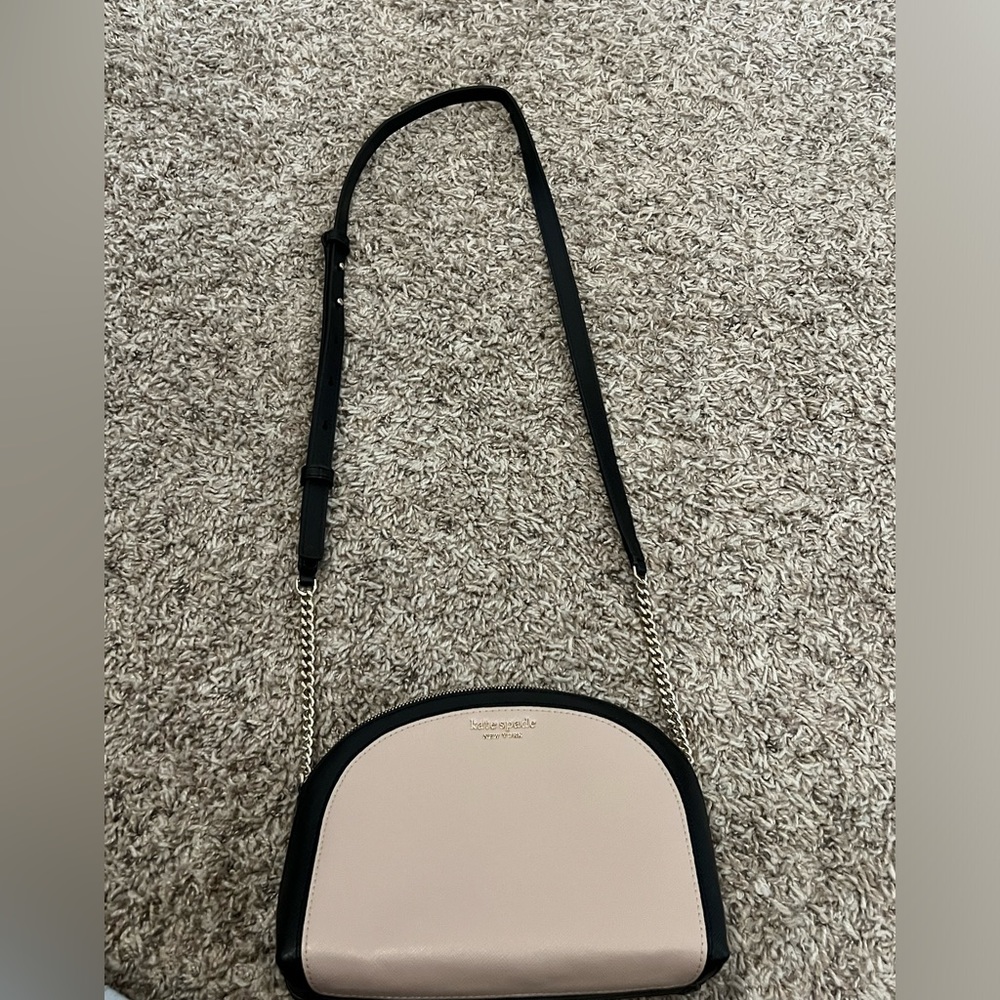 Kate Spade pink and black crossbody